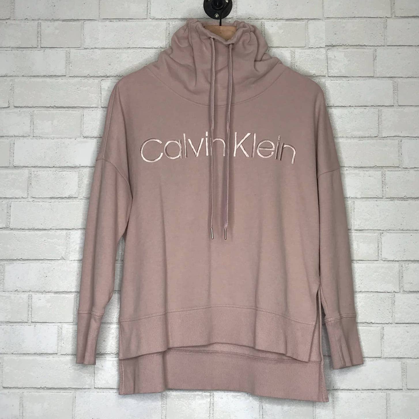 Calvin Klein Mock Neck Sweatshirt Women's Medium